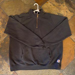 Carhartt Midweight Quarter-Zip Mock-Neck Sweatshir